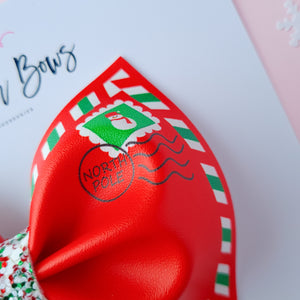 Santa Letter Bow