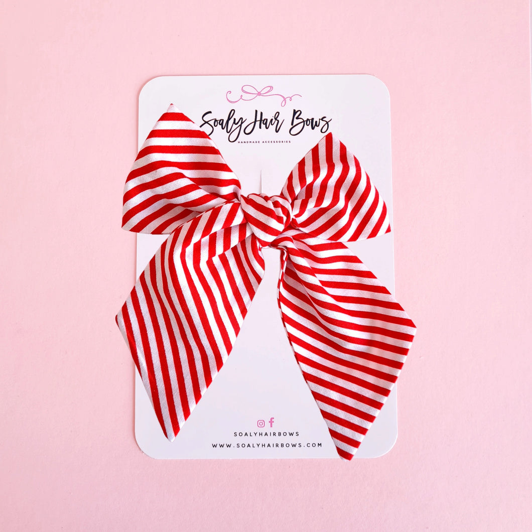 Classic Stripes Bow