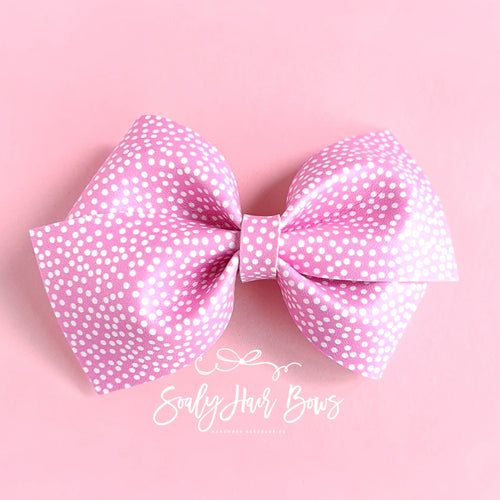 Polka Dot Pinwheel Pinch Bow