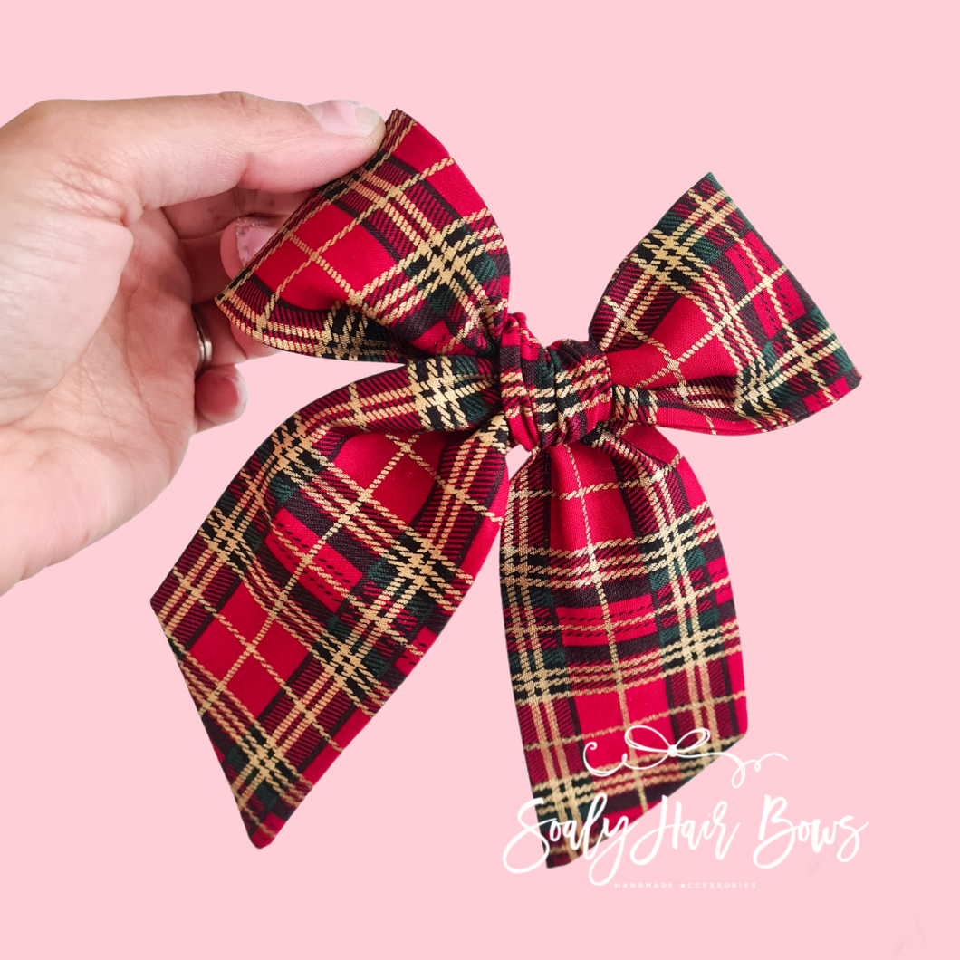 Classic Tartan Bow