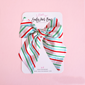 Candy Stripes Bow